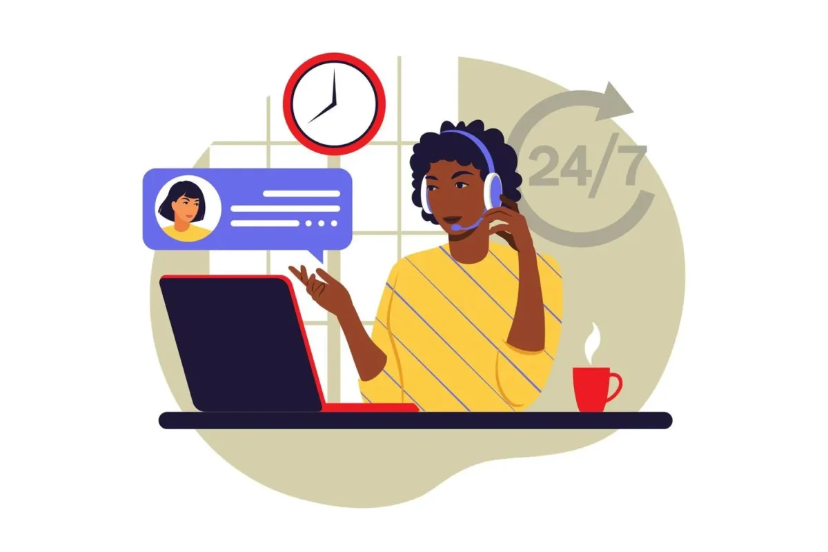 Como funciona o suporte ao cliente 24/7 na 11qq